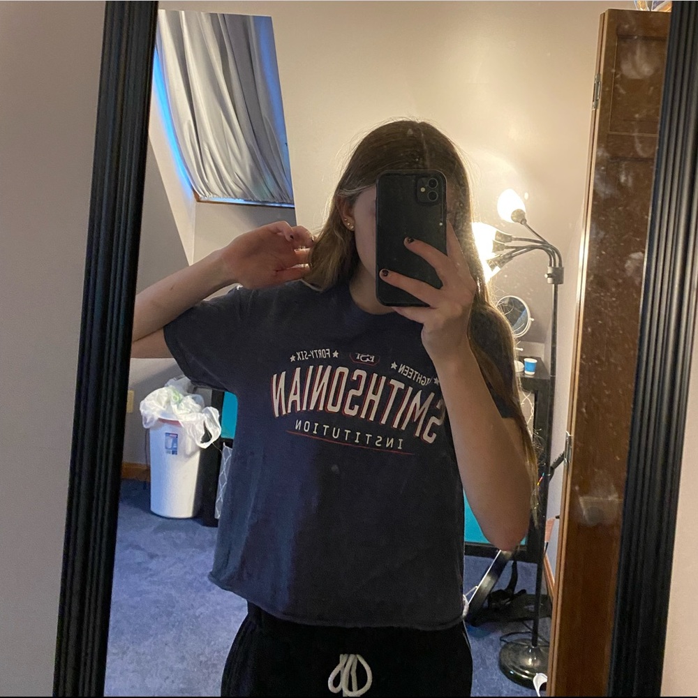 Cropped T-Shirt Smithsonian Institute